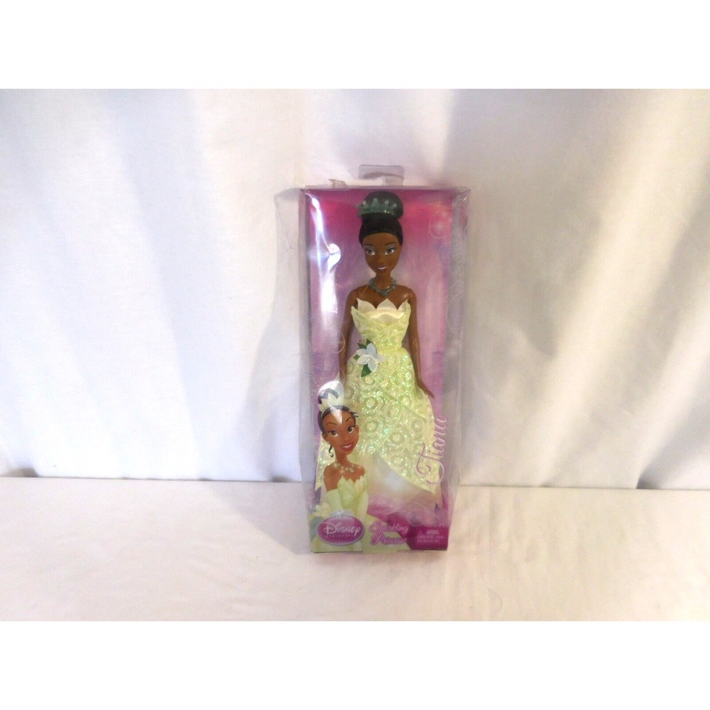 Disney Sparkling Princess Tiana Princess and the Frog 11" Doll New in Box